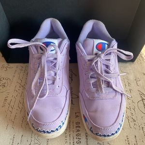 Champion sneakers size 7 lilac